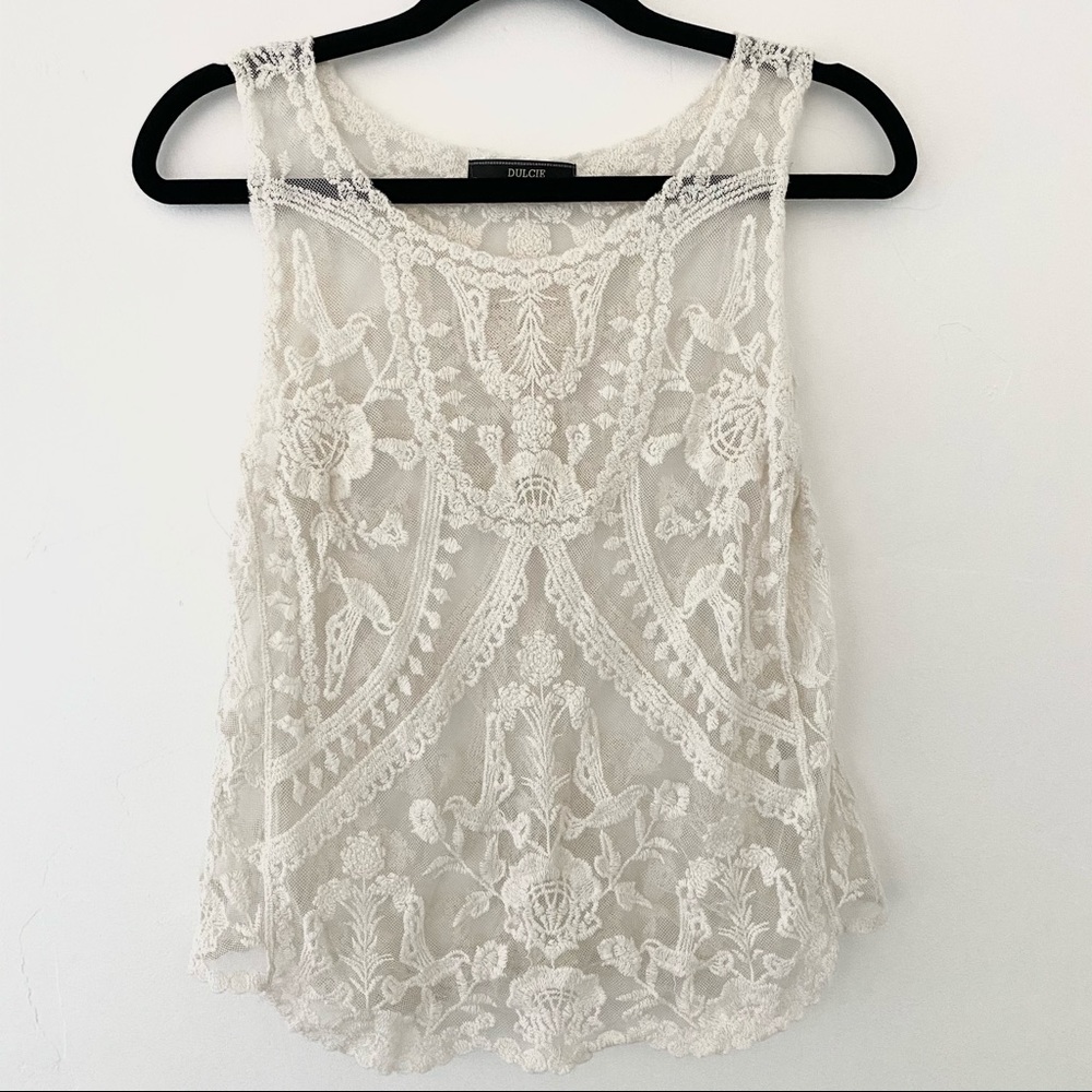 Lace Tank Top